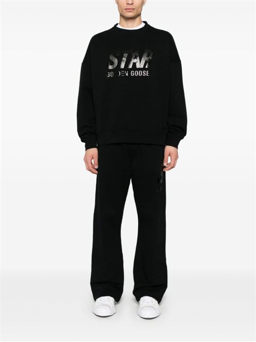 Boxy logo sweatshirt GOLDEN GOOSE | GUP01992P00180390100